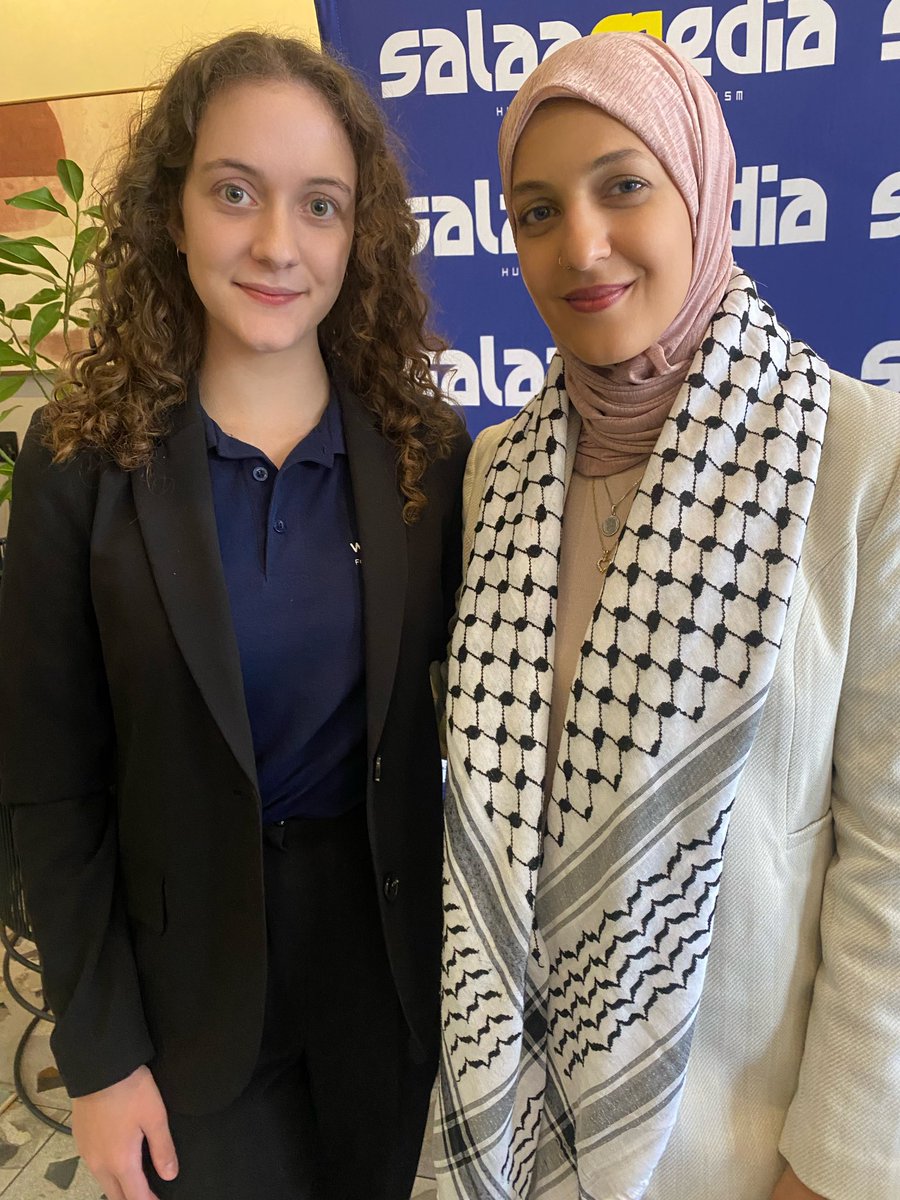 It was an honour to stand by your side <a href="/YoumnaElSayed17/">Youmna ElSayed</a> 🎬🎥🇵🇸