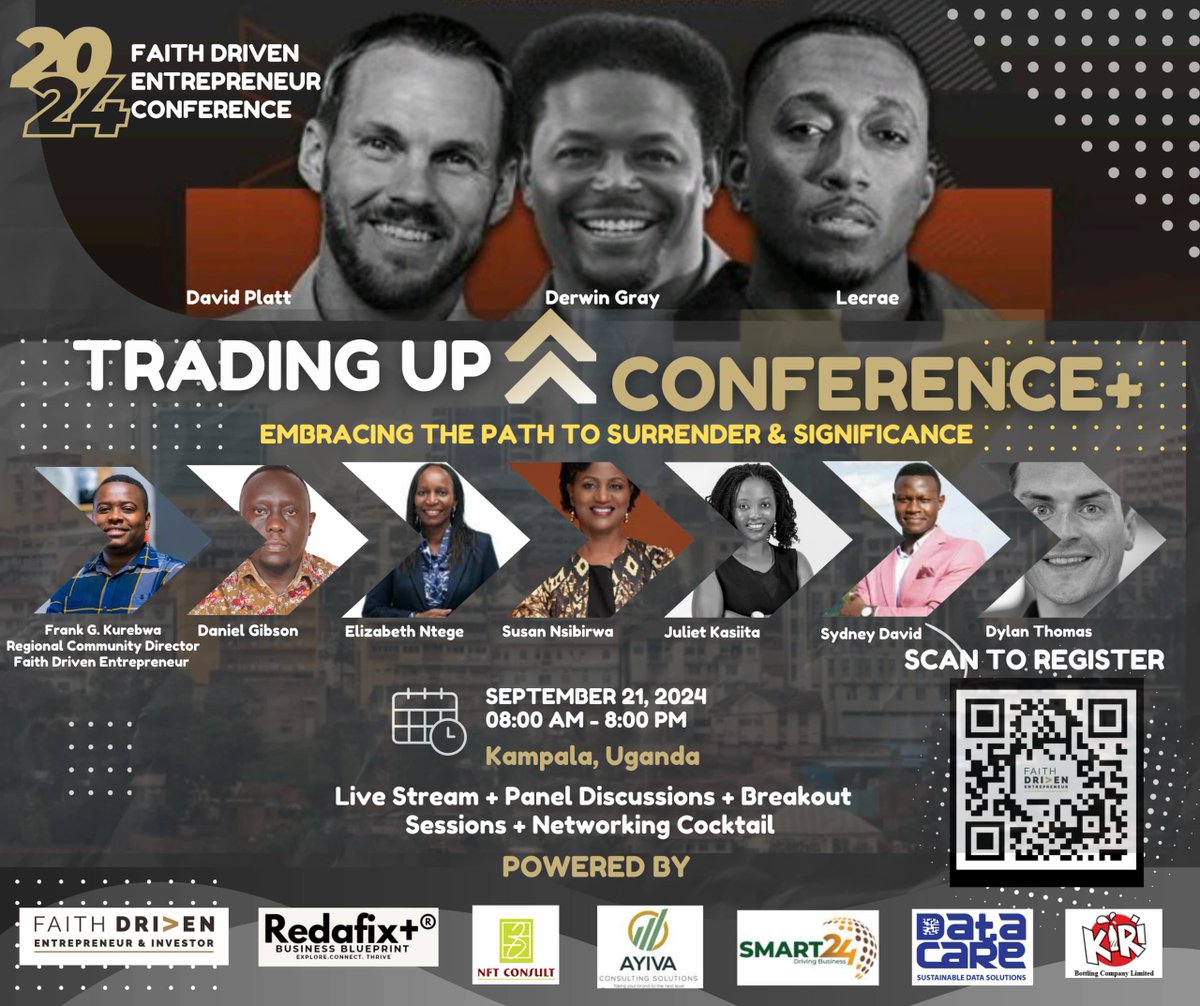 Kampala City Networks FDE (@klacitynet) on Twitter photo Date Update!
The 2024 FDE Conference is happening on Saturday 21st September, 2024. It's an opportunity to network, learn and grow as you hear insights from industry experts and though leaders.
Register: registration.kampalafdenetwork.org
Email: inquiries@kampalafdenetwork.org Date Update!
The 2024 FDE Conference is happening on Saturday 21st September, 2024. It's an opportunity to network, learn and grow as you hear insights from industry experts and though leaders.
Register: registration.kampalafdenetwork.org
Email: inquiries@kampalafdenetwork.org