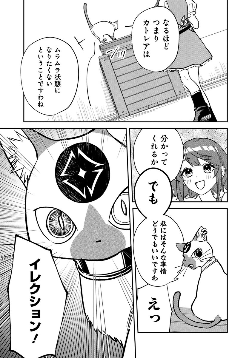 異世界で女子に転生したら
前世の親友に出会っちゃう話
第二話/第三話(9/13) 