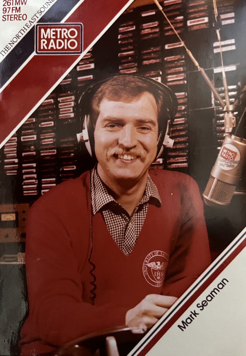 It’s National Radio Day - so proud to have had a career in the greatest form of media &amp; still on the air nearly 50 years on. Thankfully the caterpillar has gone from under my nose these days. A salute to all my fellow radio chums on this radio day.