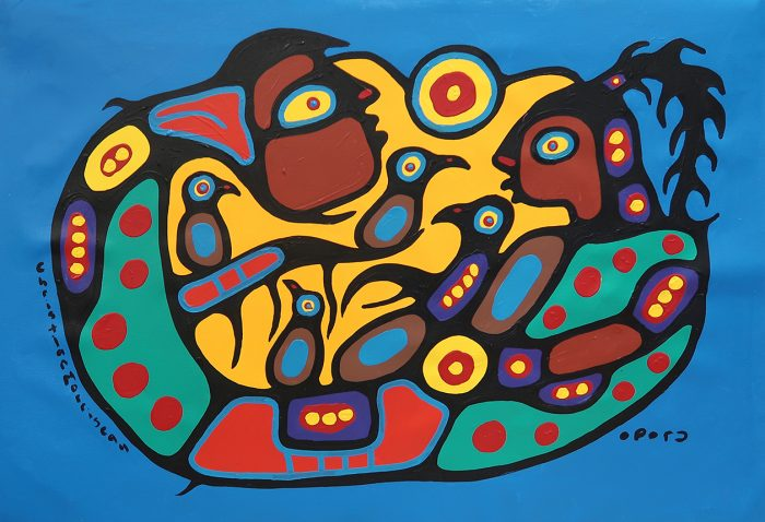 Canada_Painting's tweet photo. Woodland All in One
Christian Morrisseau ~ Anishinaabe
n.d. https://t.co/JbmJeP2aWK