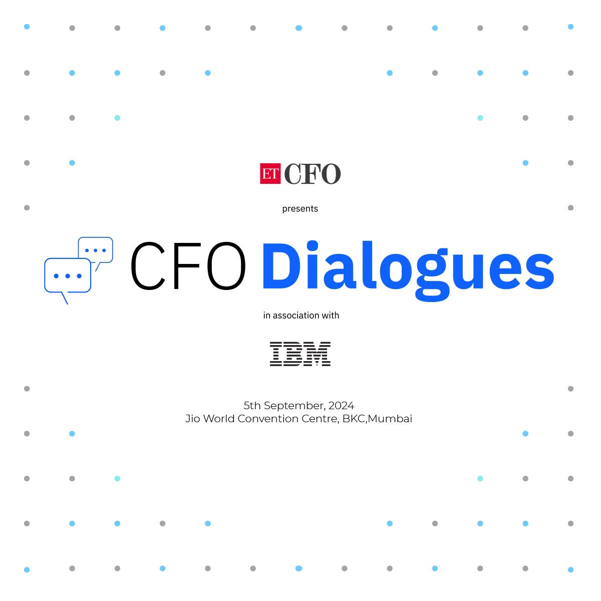 et_cfo's tweet image. We are excited to announce CFO Dialogues, in association with IBM, where a select group of finance leaders will gather to discuss "Delivering Outcomes with AI-driven Cost and Operations Management."

Know More: cfo.economictimes.indiatimes.com/cfo-dialogues

#CFODialogues #AIPoweredFinance