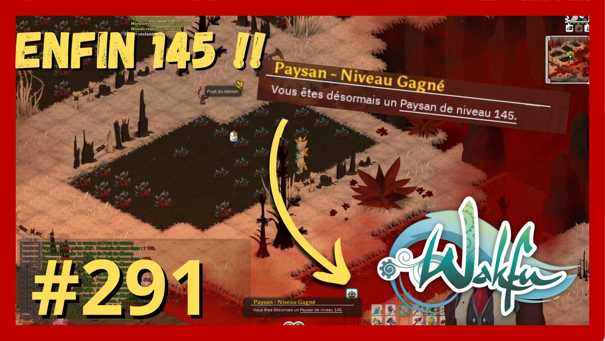 KeibaraBara's tweet image. ENFIN PAYSAN 145 !! YES !! - Wakfu #291 - [FR] youtu.be/E8nP7qqfwtk?si… via @YouTube 

#Wakfu #LevelMax @Wakfu_FR