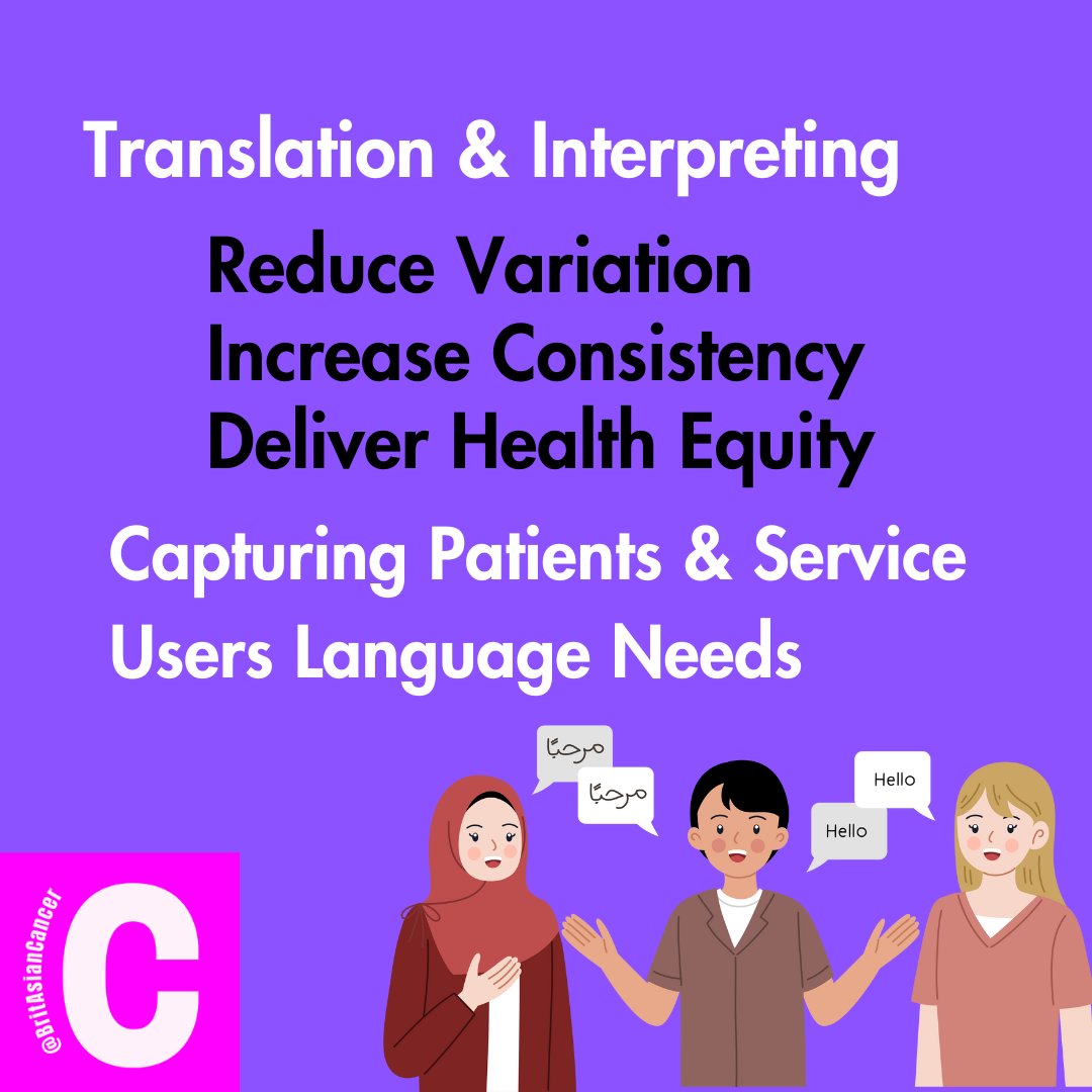BritAsianCancer's tweet photo. ๐ข Seeking Asian language resources on #Chemotherapy #Radiotherapy #NHSCancer #PatientEducation. Let's avoid reinventing the wheel ๐ share your materials, and we'll help distribute them
#NHSInterpretingย #MedicalInterpreting #LooksLikeMe
#Interpretingย #Translationย #Cancer #OncEd https://t.co/rkmGU8fn6b