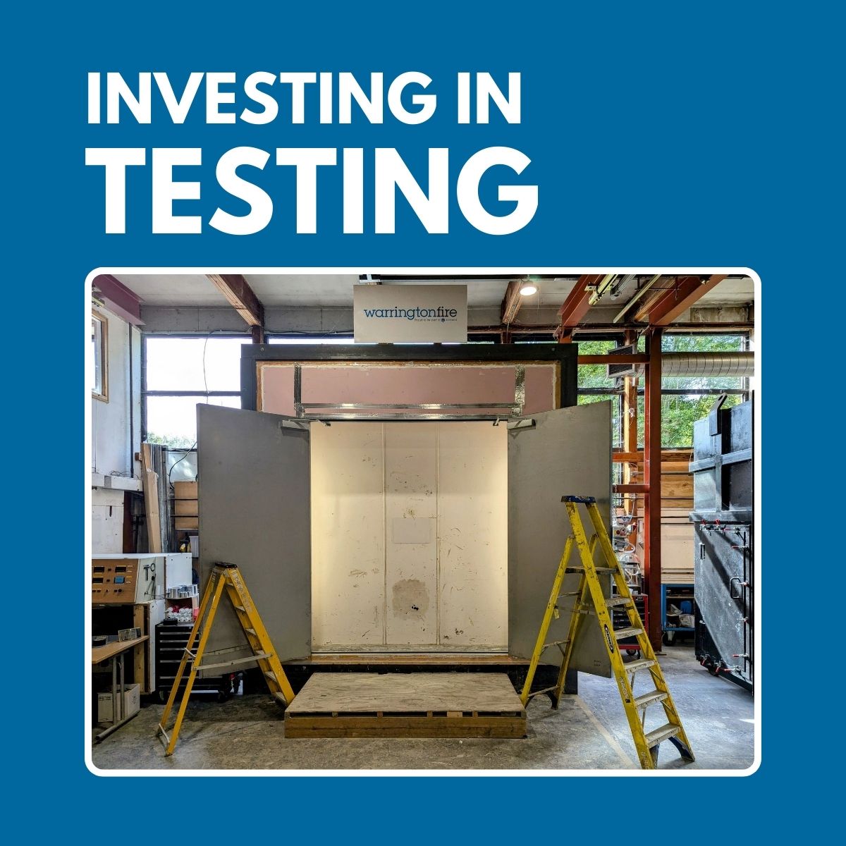 Pictured here is a double doorset that was successfully tested to EN1634-3 for smoke leakage. It passed with a number of thresholds, hardware options &amp; door gaps to ensure a broad portfolio of compliant solutions &amp; maximum choice for our customers.

#robustuk #steeldoorsolutions