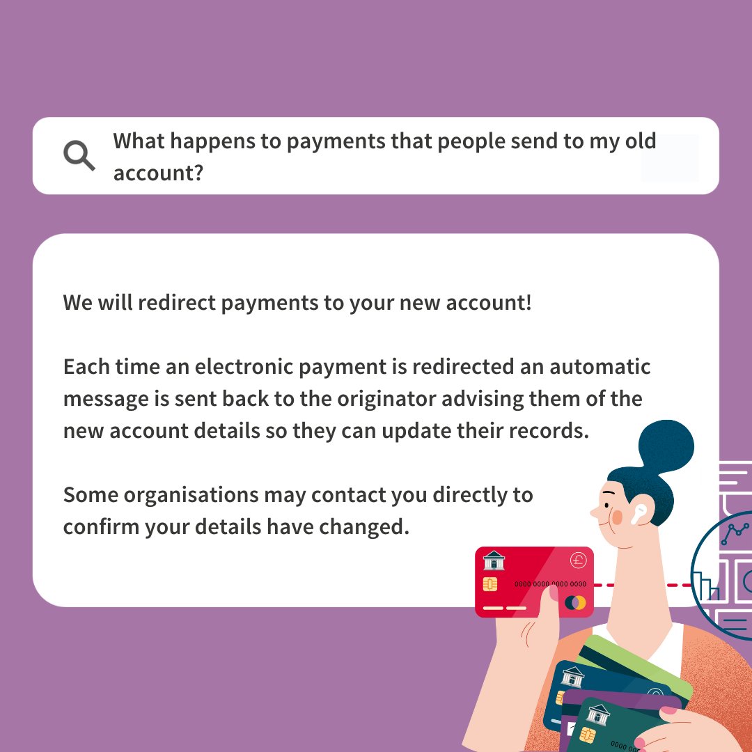 Found a bank account that better suits your needs?

Check out some of the most common questions people have before they make the big switch.

Visit our FAQ section on the Current Account Switch Service via the link in our bio.

#CurrentAccountSwitchService #FAQ #SwitchingBanks