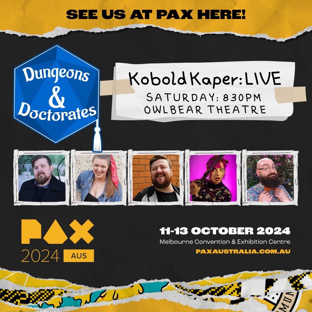 Dungeons and Doctorates tweet media