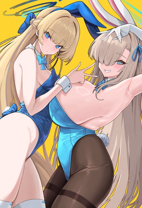 #バニーの日 
💛💛 