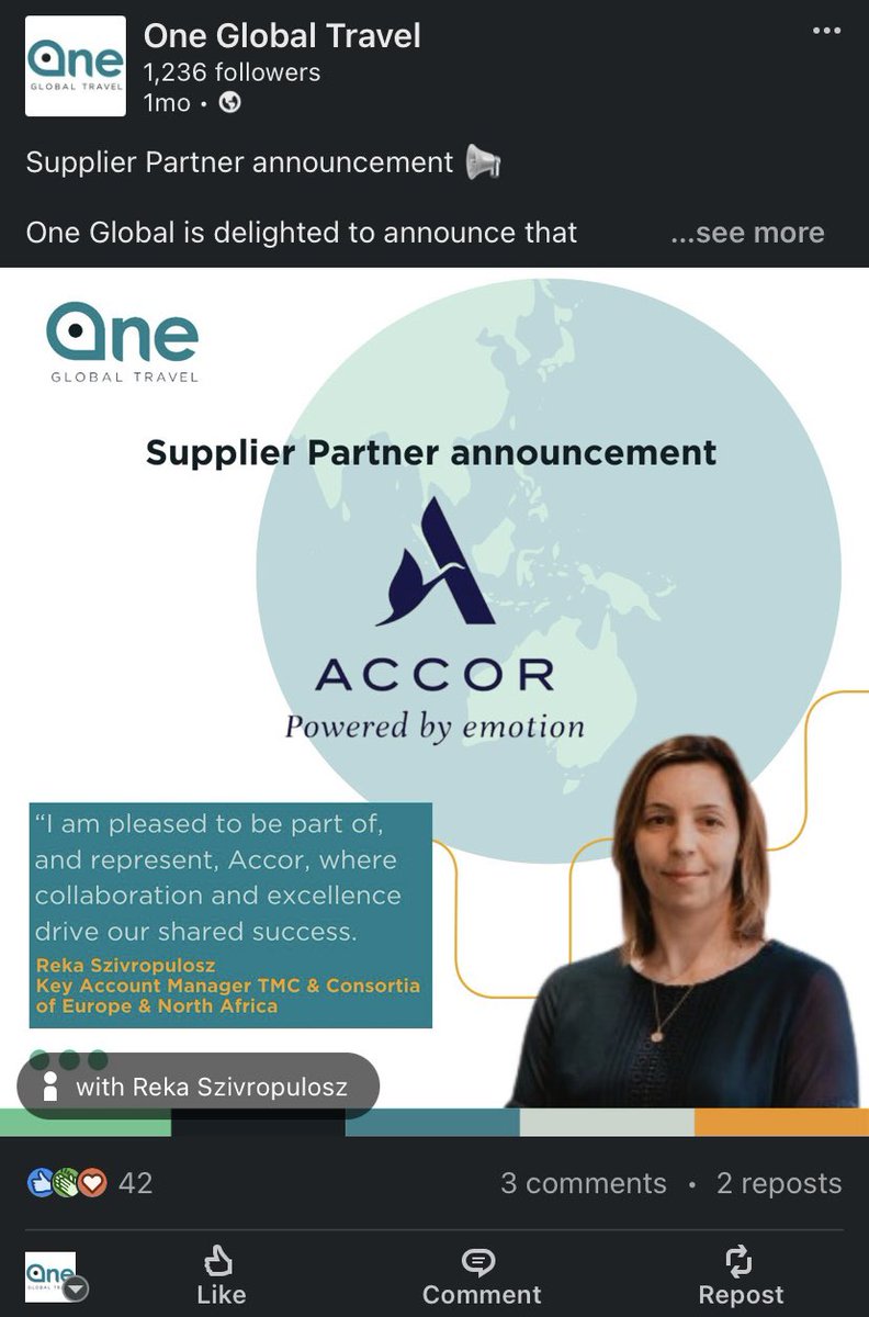 One Global tweet media