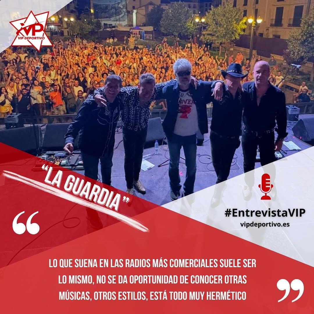 VIP_Deportivo's tweet photo. #ENTREVISTA 🎙📻 | Manuel España, La Guardia: “Lo que suena en las radios más comerciales suele ser lo mismo, no se da oportunidad de conocer otras músicas, otros estilos, está todo muy hermético” #VIPDeportivo
📎 https://t.co/KBBIwY2IEk
#EntrevistaVIP #LaGuardia #Música https://t.co/61uSsjVmvM