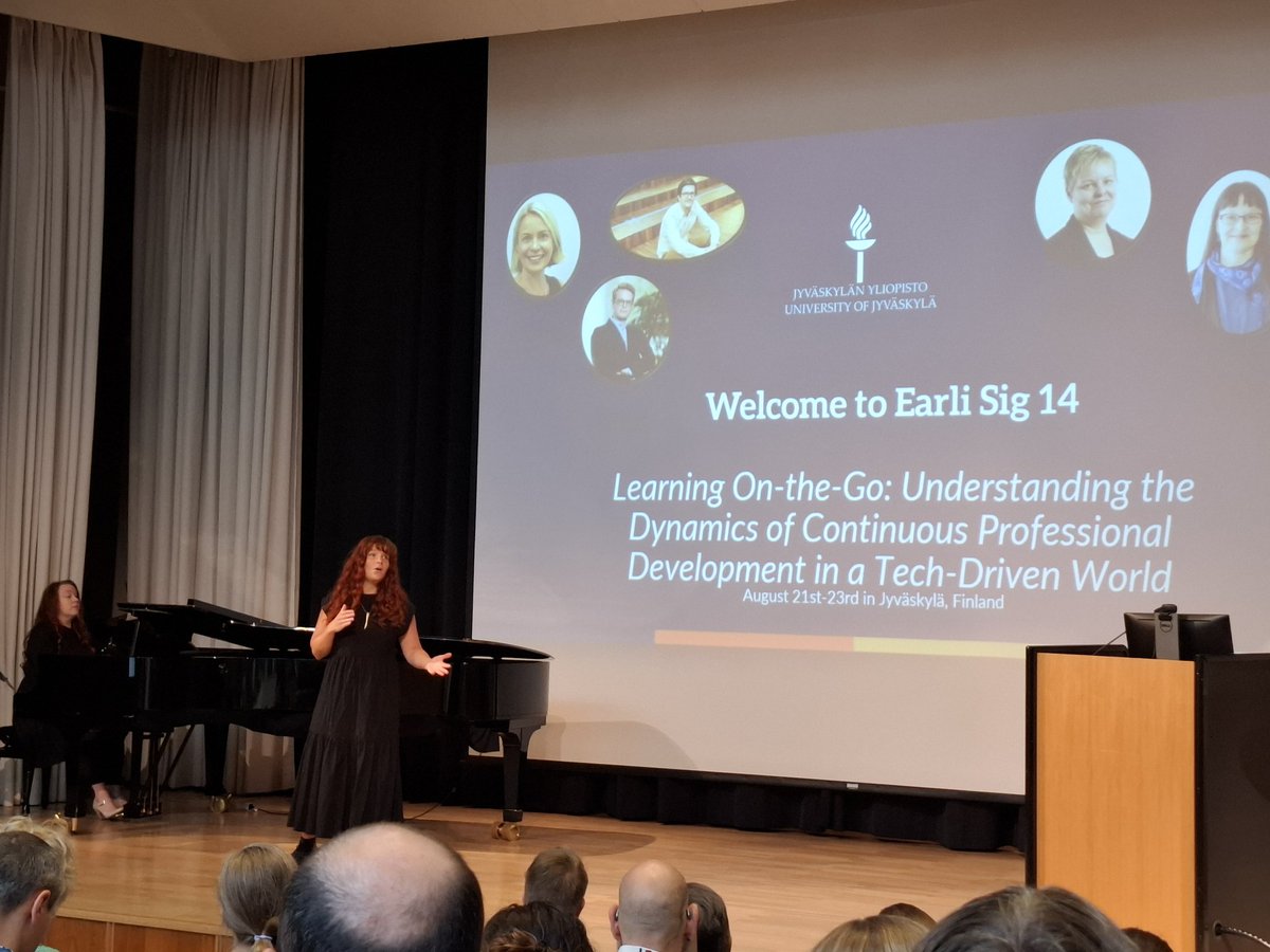 Happy to be at @earlisig14!