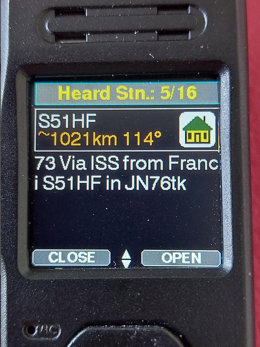 on7sd's tweet photo. Heard via ISS on the PicoAprs.
#iss #picoaprs #aprs #ARISS https://t.co/rLOKDimnue