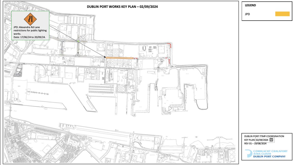 Dublin Port Traffic tweet media