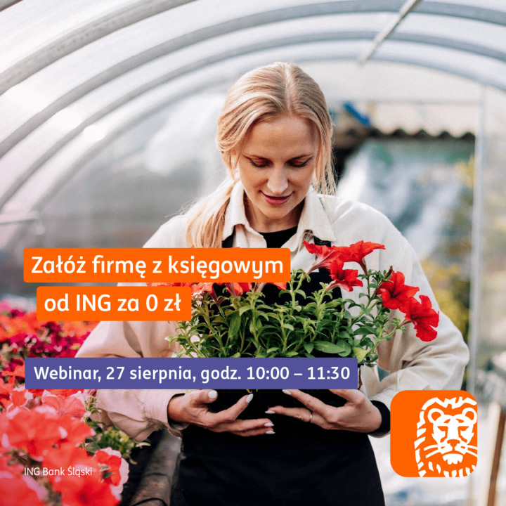 Planujesz założyć firmę? Zapraszamy na webinar, podczas którego nasi eksperci podpowiedzą jak ruszyć z własnym biznesem. Zapisz się ➡️ ingkonferencjeonline.clickmeeting.com/zaloz-firme-z-…