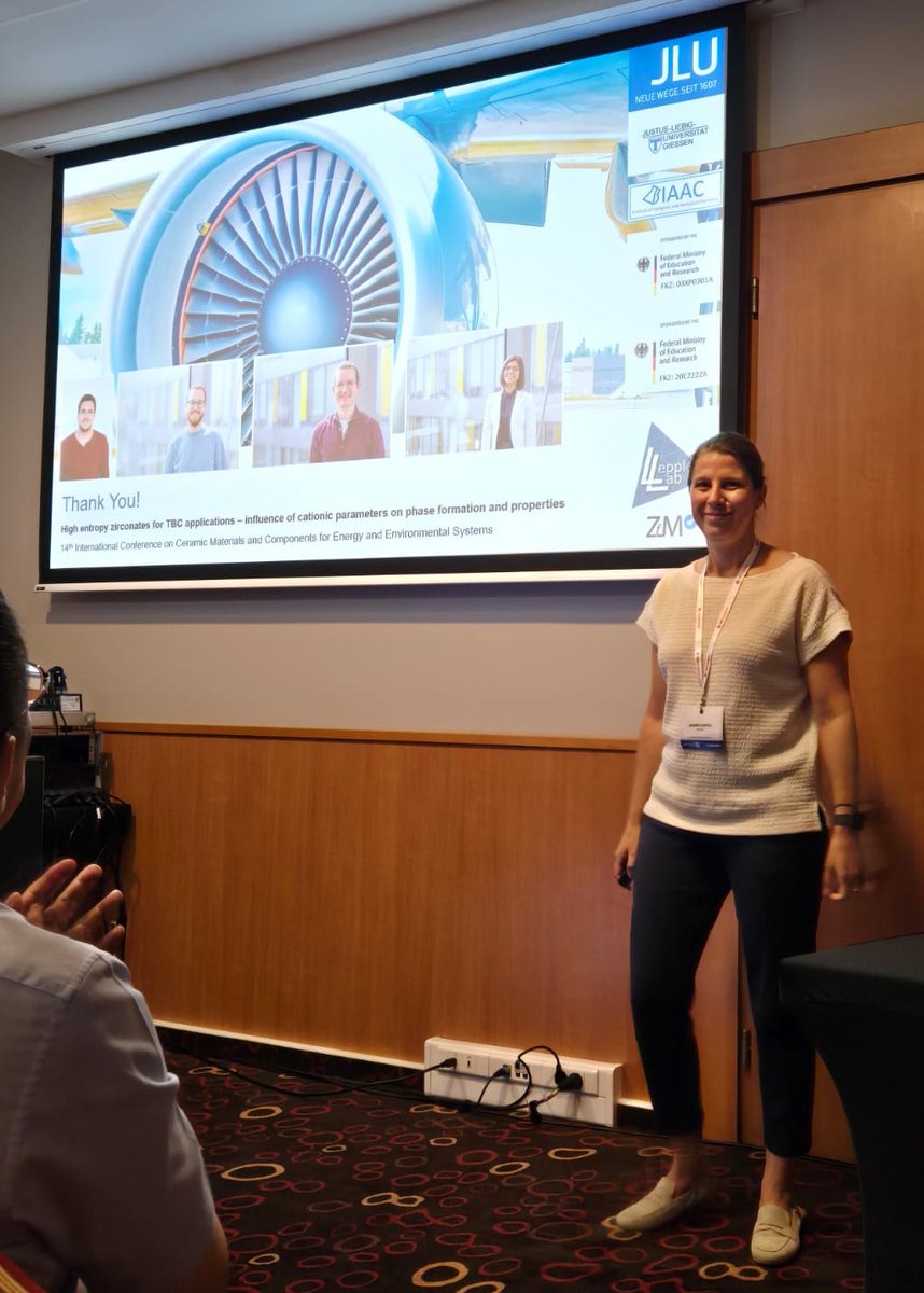 Had the honor to present my group’s work on high entropy zirconates at #CMCEE14 in Budapest today.