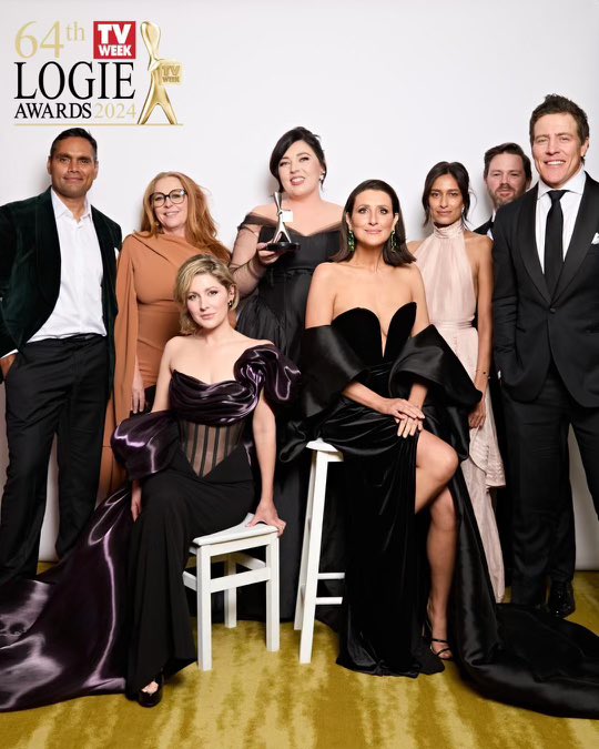Can’t wait to begin shooting Season 3 in the coming weeks with this brilliant bunch! 💙✈️ #TVWEEKLogies #RFDSon7 #RFDS #flyingdoctors #bestdrama #Logies2024 <a href="/RoyalFlyingDoc/">Royal Flying Doctor Service</a>