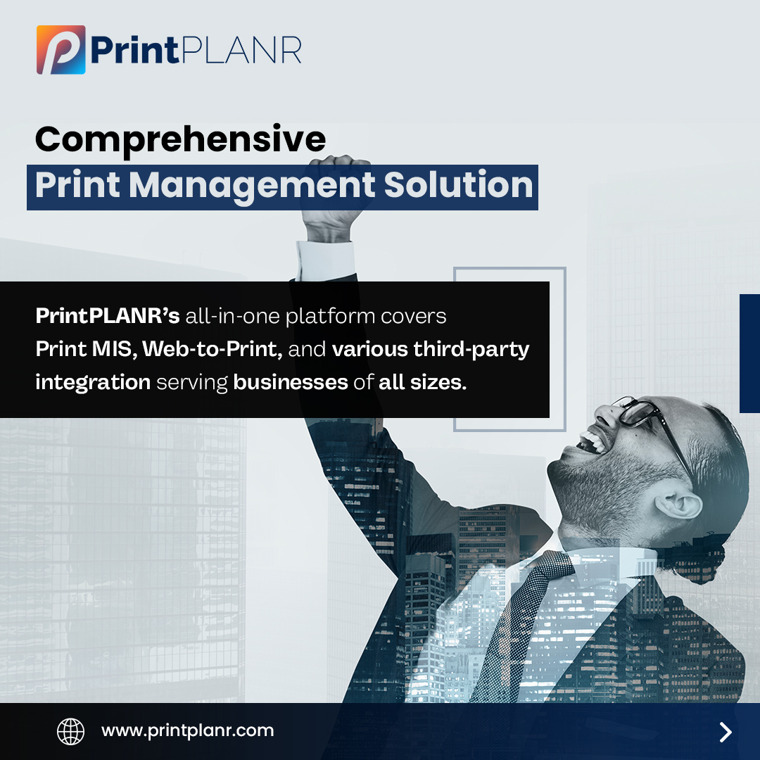 PrintPLANR's tweet image. PrintPLANR is revolutionizing the #printindustry with all-in-one platform! From #printMIS &amp;amp; #webtoprint solutions to seamless third-party integrations, our comprehensive approach is becoming the go-to choice for print businesses of all sizes.

Learn More: bit.ly/3lcRrFS