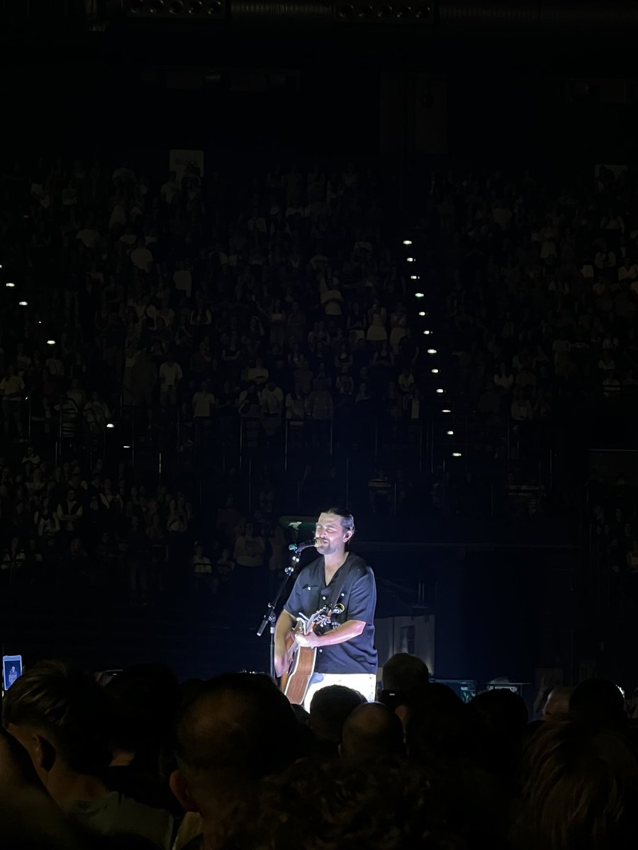 tomfarrand2's tweet photo. Genuinely one of the loudest concerts I’ve ever been to! Found myself just closing my eyes and appreciating the crowd trying to show Noah how much love and respect we have for him.

What. A. Night. @NoahKahan https://t.co/lmAgXDUHGT