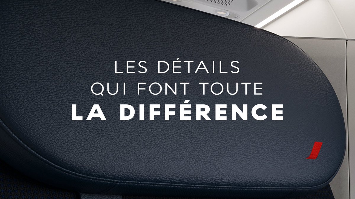 AirFranceCA's tweet photo. Votre confort est notre priorité. Chaque accessoire, chaque élément est conçu pour optimiser votre expérience de vol.

Apprenez-en plus sur notre cabine Business ici :
https://t.co/19ixBLV3zh https://t.co/69wyzNLZSk