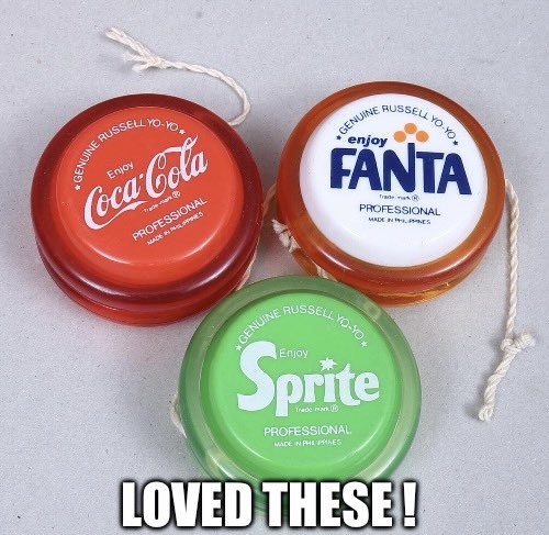 Did you? Can you name a few tricks you did with these? #ThrowbackThursday