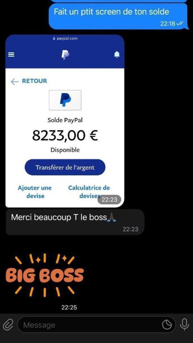 martinbern2288's tweet photo. PayPal virement instantanée disponible Venez privé https://t.co/DjbMzESlxa