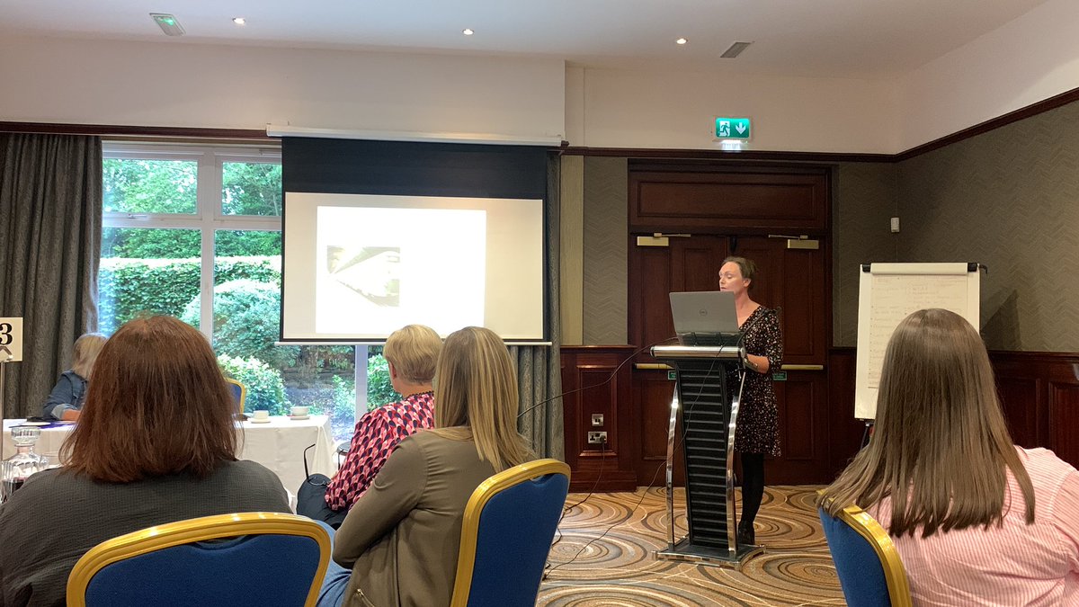 CathyMcCusker2's tweet photo. @Lyons_LM sharing the uniqueness of haematology nursing ❤️ @NIPEC_online @lorna_nevin @lesleymitchell2 @SuzannePullins @Traciefleming_ @ElizGrahamNHSCT @GeraldineEMcK https://t.co/VeWjUzwogG