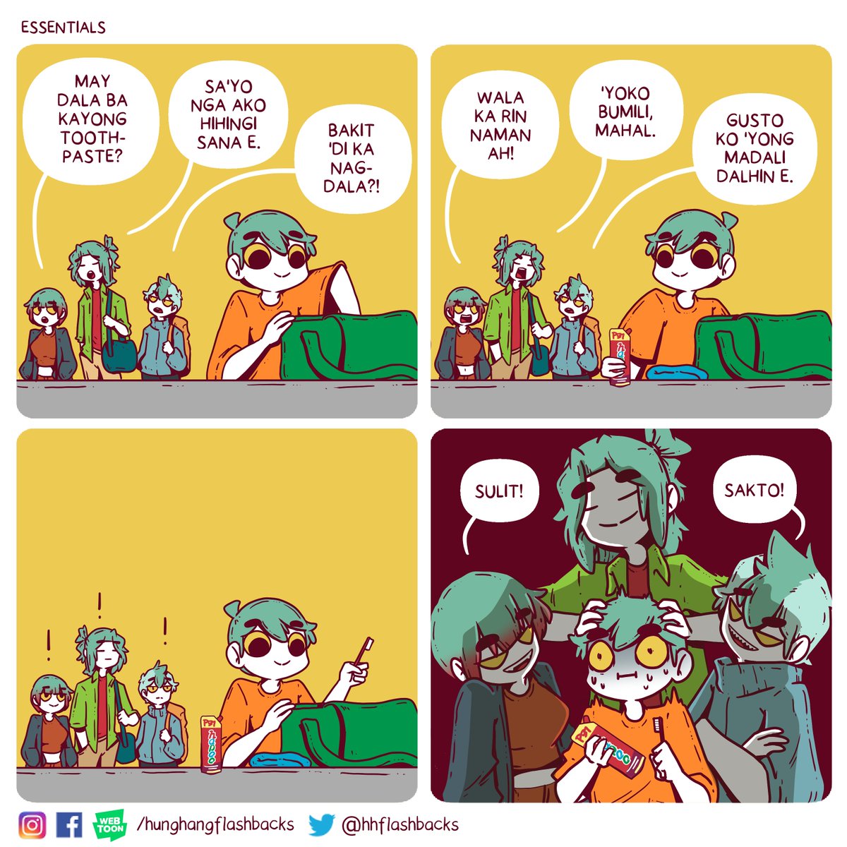 Protect that one friend na maaasahang laging may dalang toothpaste tuwing outing! Sulit gamitin, Sakto sa Bulsa talaga!

#HapeeSulitSakto, #HapeePH,
#NgitingProtektado,
#ngitingpinoyngitinghapee