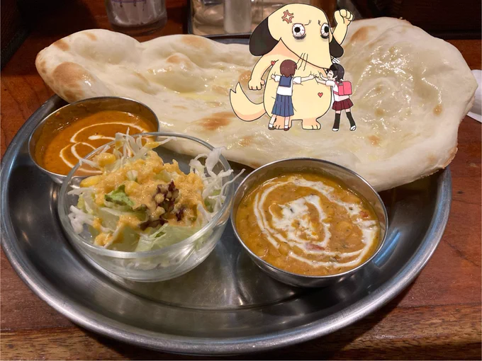 この後ナンをおかわりした