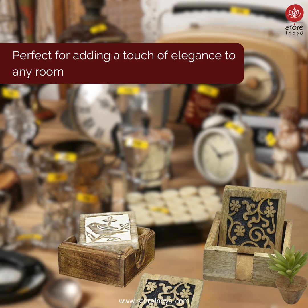StoreIndya's tweet photo. Handcrafted with love and care, our wooden coasters and incense stick holders not only enhance your décor but also support local artisans. Perfect for craft fairs and shows, these unique pieces make great conversation starters and even better gifts. https://t.co/dGN1EmCTIt