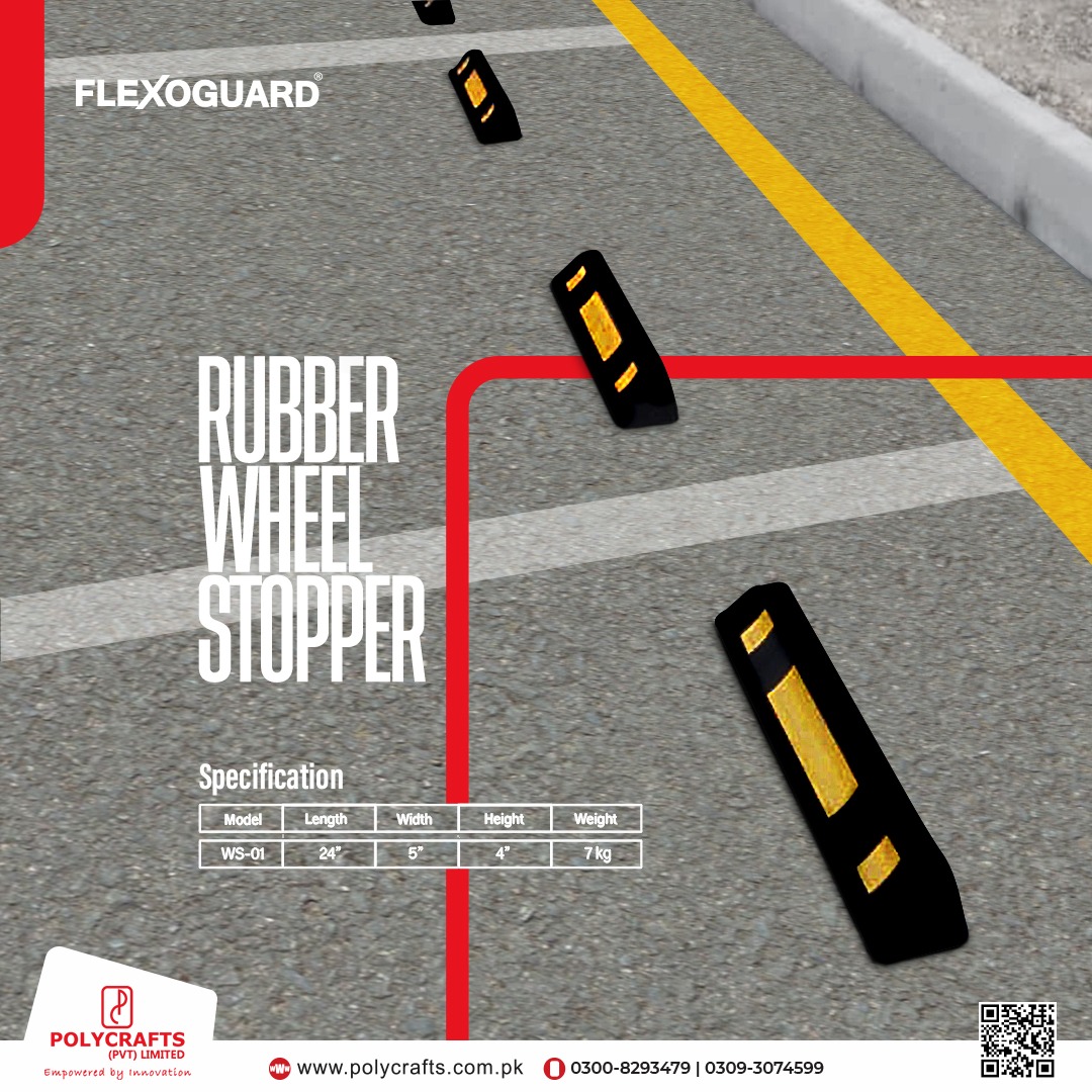 polycraftspvt's tweet image. Rubber Wheel Stopper prevents property damage and protects pedestrian walkways. With reflective tape molded for increased visibility, safety is our priority!

Buy Now! polycrafts.com.pk/product/wheel-…

#RoadSafety #PedestrianSafety #WheelStopper #TrafficControl #VehicleSafety #Car