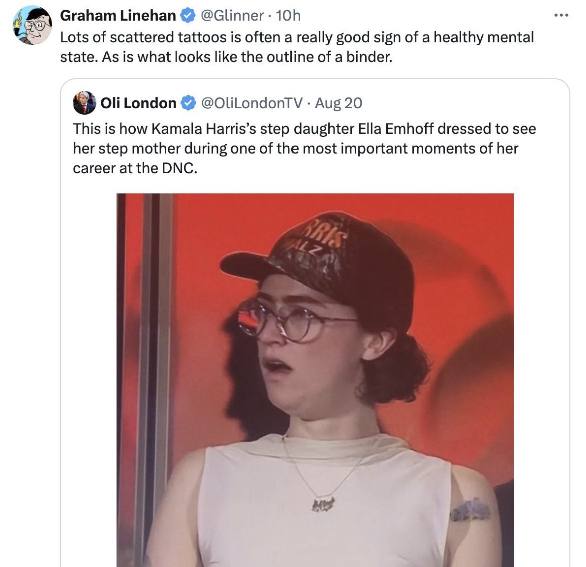 So “protecting women” is now attacking any woman who falls outside your narrow definition of womanhood and femininity is it, Graham? 
What a ghoul.