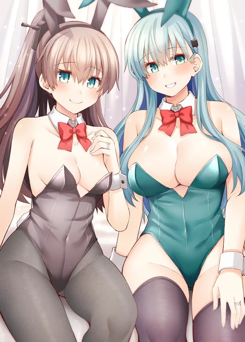 バニー鈴熊ですわ!#バニーの日 