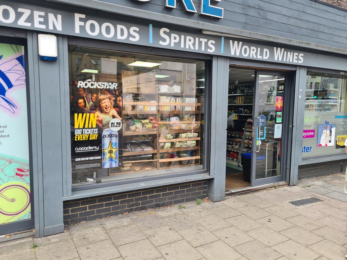 Grab a <a href="/Rockstar_Energy/">Rockstar Energy</a> at your local Nisa Retail today for a chance to win gig tickets! 🎸

@Britvic #HiStreetDigital #DigitalAdvertising #RockstarEnergy #DOOH #OutOfHome