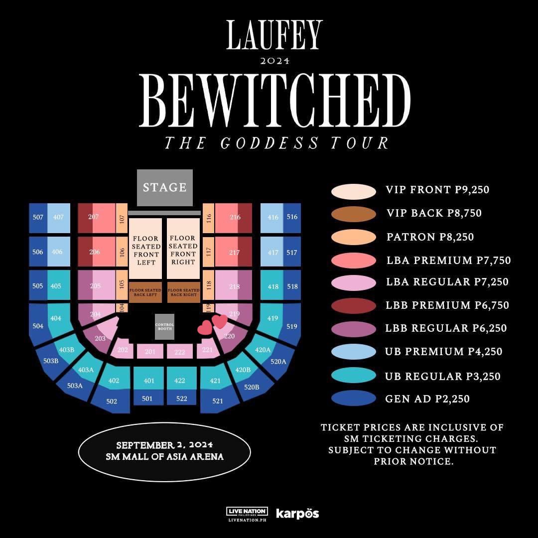 prettynnastty's tweet photo. wts lfb LAUFEY 2024 BEWITCHED THE GODDESS PH

- PHP 6,250 + 100 ONL FEE (can lower to 6 nalang if get agad)
- LBB REG 220 (16)
- Unclaimed phys tix (you can claim it w my friend!)

RFS: Need funds 😔 

more details in replies https://t.co/iwbykbvmoh