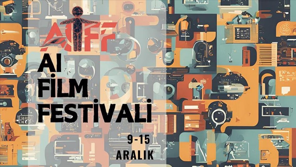 📢 Türkiye Yapay Zeka Film Festivali’ne başvurular başladı

- 🎬 9-15 Aralık'ta İstanbul’da yapılacak.
- 🏆 Kısa film, animasyon ve deneysel film kategorileri var.
- 📅 Son başvuru: 20 Kasım.

Detaylar için⤵️
aitff.com