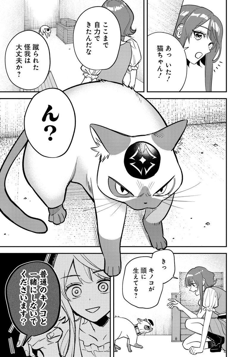 異世界で女子に転生したら
前世の親友に出会っちゃう話
第二話/第三話(6/13) 