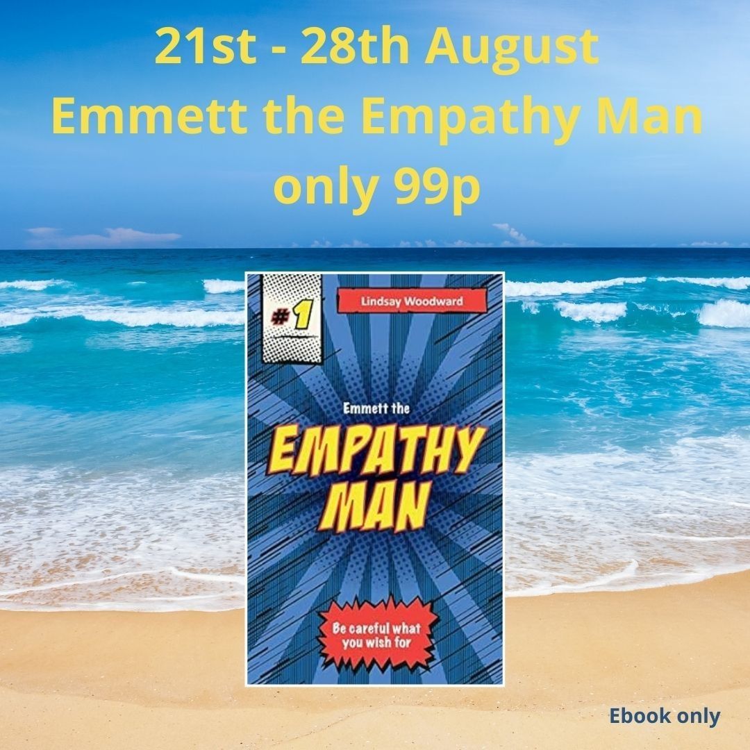 l_d_woodward's tweet photo. Imagine if every time you wished for something it came true, but in the most annoying way. That's what 3 friends have to endure in my lighthearted #comedy. If you're looking for a funny and engaging read then Emmett the Empathy Man is just 99p: https://t.co/T363WRnhhe https://t.co/HfnTjUy5qh