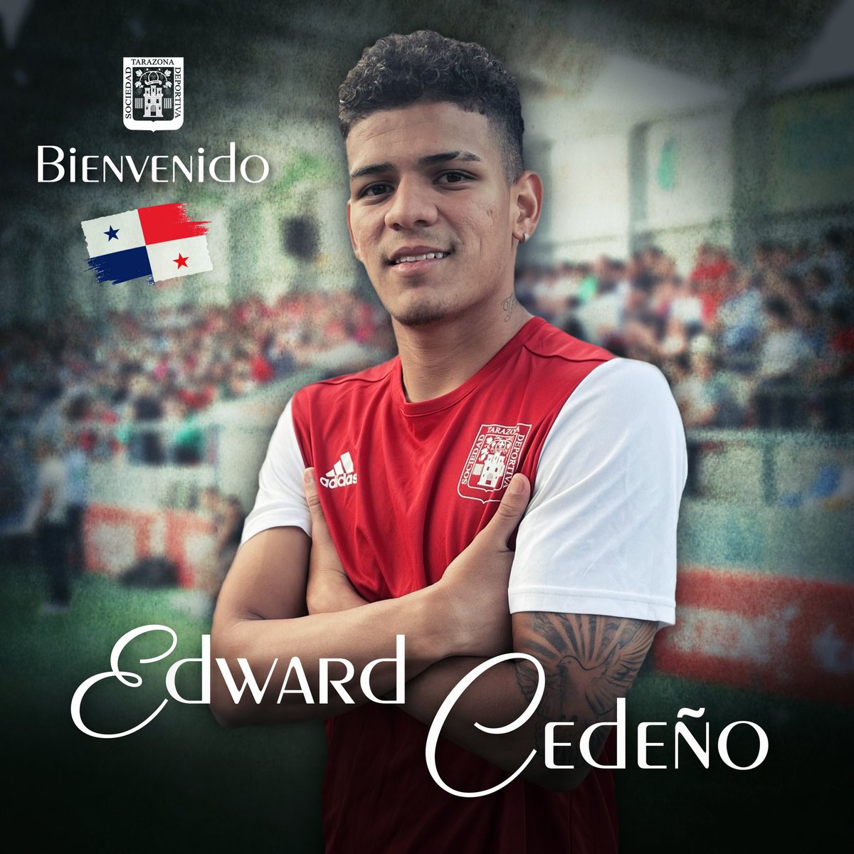 📝 𝕆𝕗𝕚𝕔𝕚𝕒𝕝  
𝗘𝗱𝘄𝗮𝗿𝗱 𝗖𝗲𝗱𝗲𝗻̃𝗼 | Nuevo jugador de la SDT 
▪️Llega cedido de Potros del Este por una temporada con opción de compra.
🇵🇦 Internacional Sub 20 y Sub 23 con Panamá.
▫️Centrocampista recuperador con buena salida con balón.
▫️21 años.