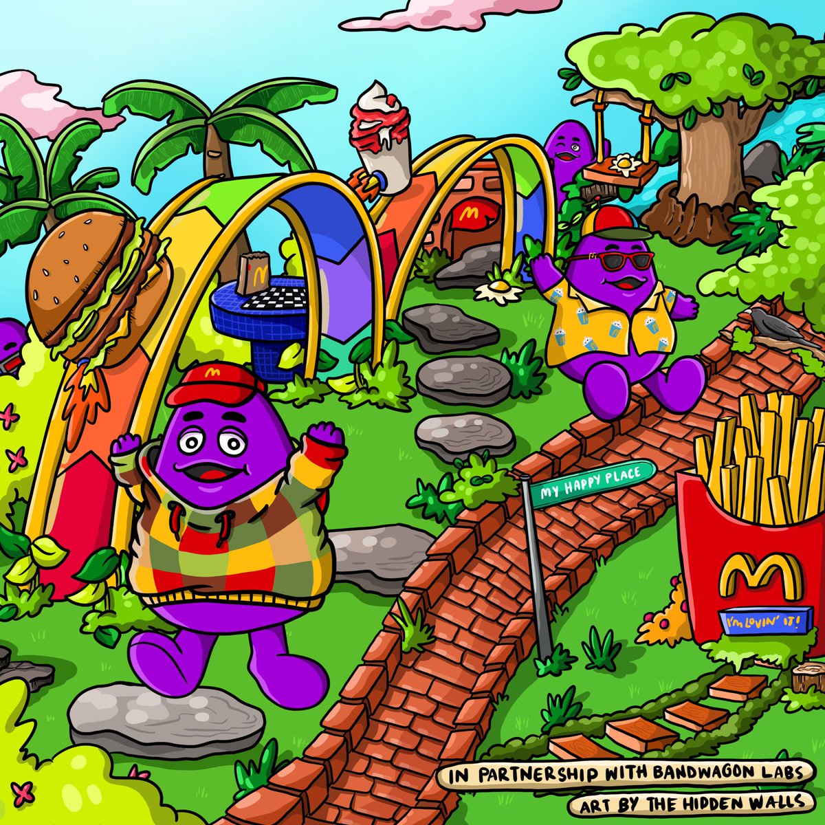 BandwagonLabs's tweet photo. Can't believe it's already been a year! 🎉 

A year ago today, we teamed up with McDonald’s Singapore to launch the Grimace Digital Collectible collection, kicking off a perk program to reward our amazing holders across Singapore!

Happy 1st Anniversary to all Grimace Holders! 💜 https://t.co/RY8qQHXm6O