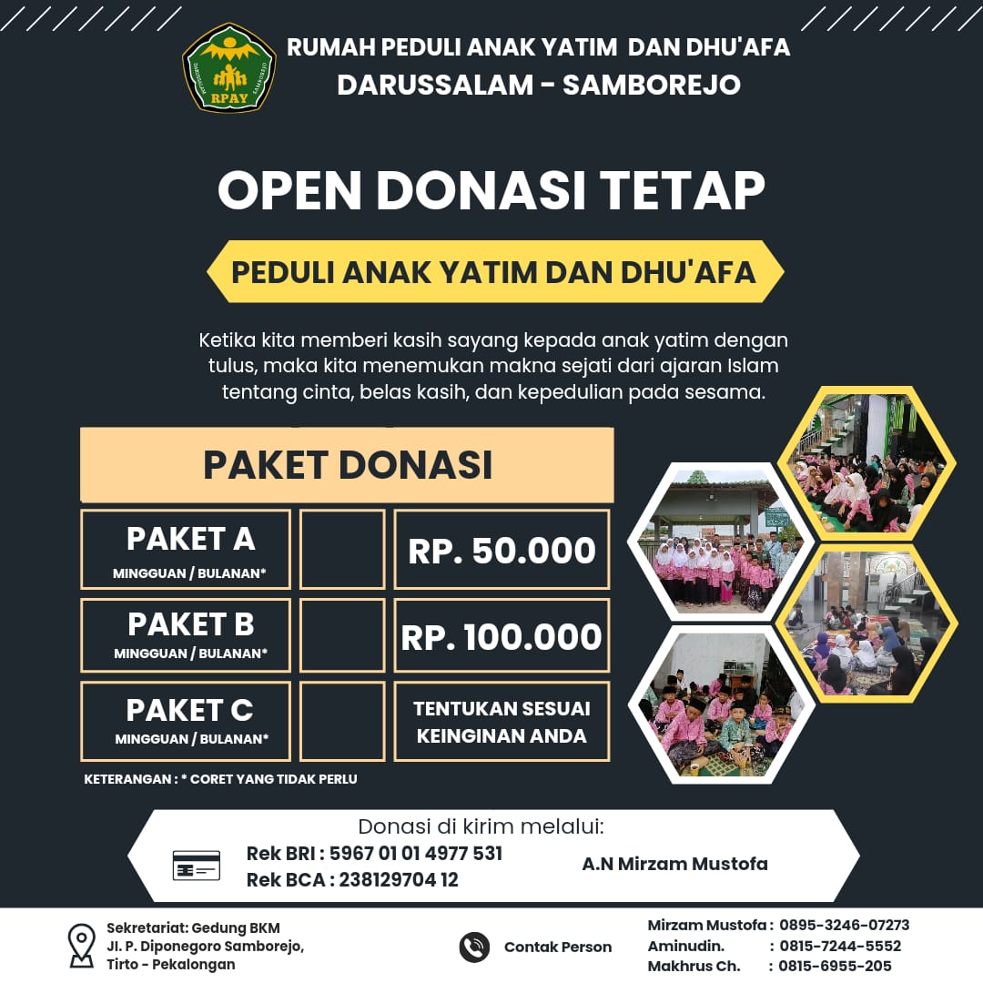 samborejo's tweet photo. #donasi 
#donasiyatim 
#donasianakyatim 
#kemenag https://t.co/tnO0oOWdsx