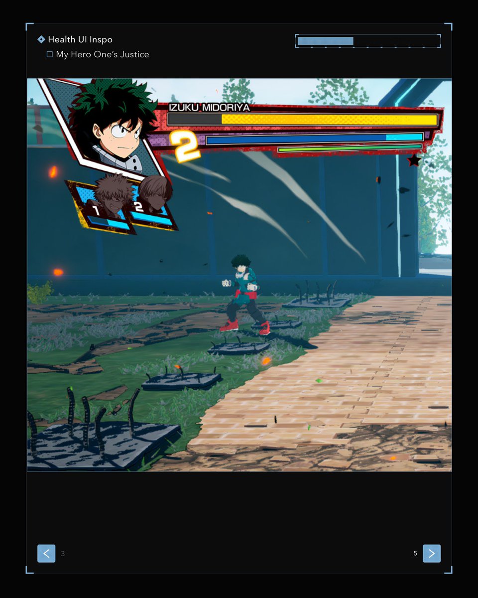 itszdub's tweet photo. Health bar UI inspo. 1/3 https://t.co/JbU5IUbM6N