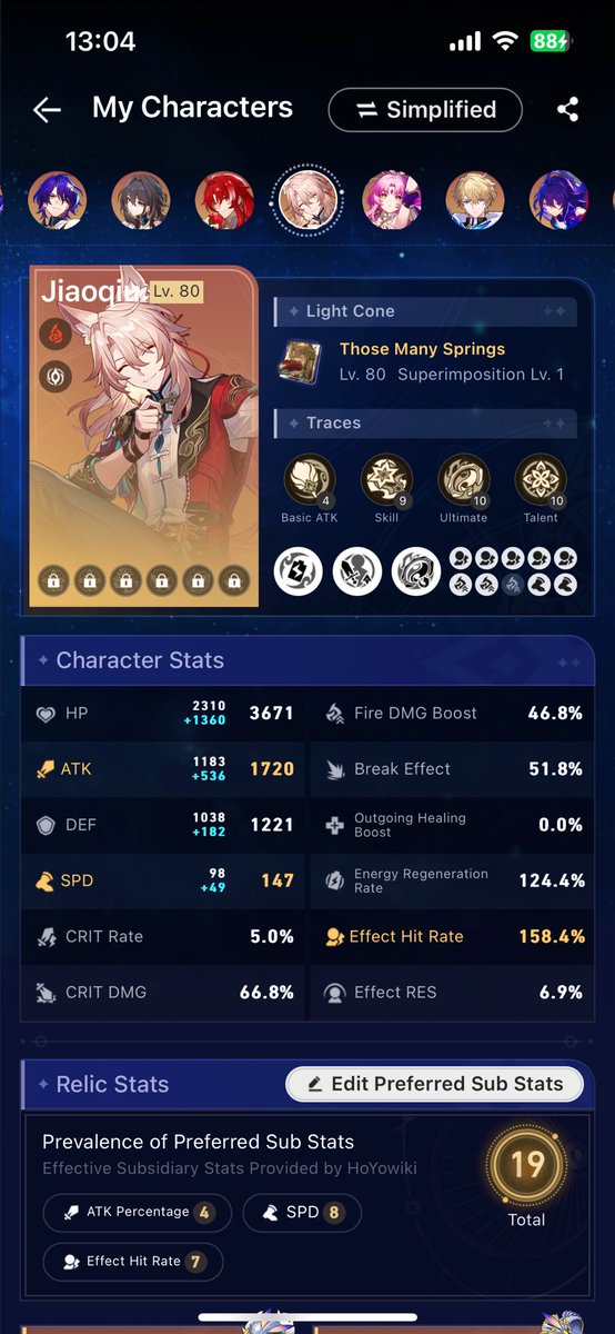 BankSwift's tweet image. พี่หมอจัดซะกูเพชรหมดตัว #HonkaiStarRail