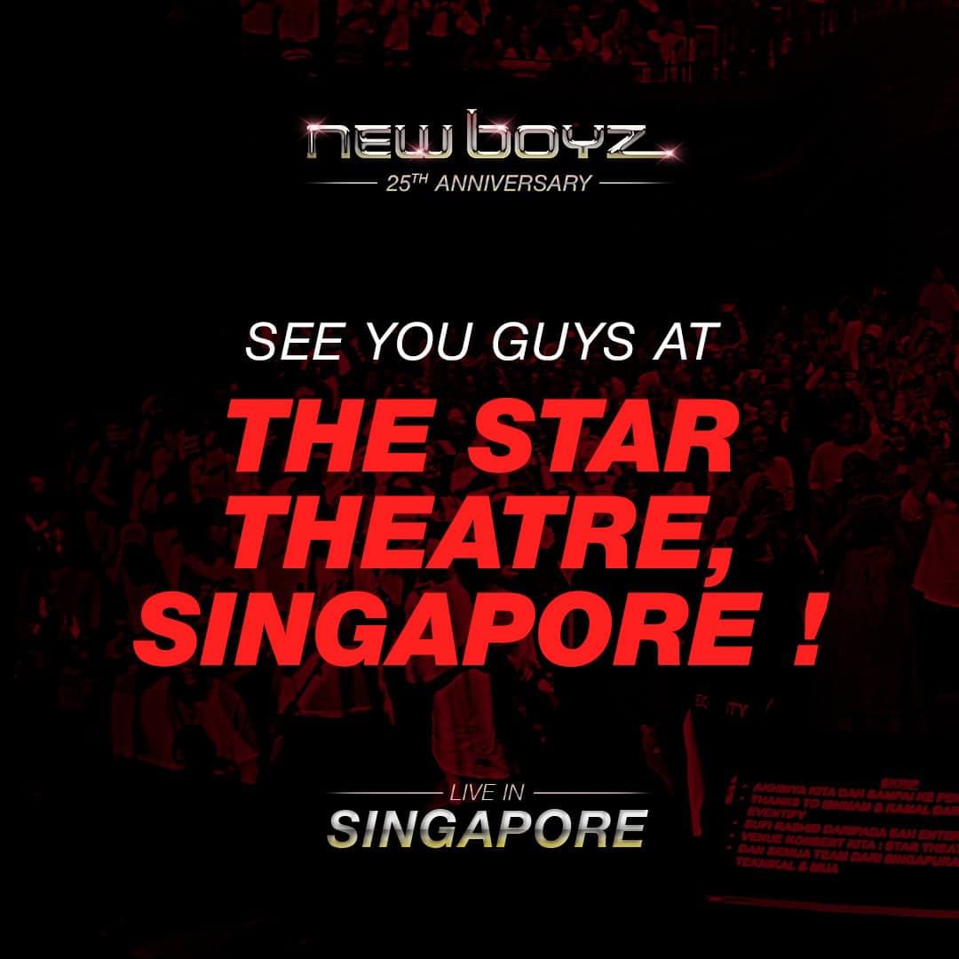 LiyanaKhai's tweet photo. Venue dh relocated to The Star Theatre gaes... Apa lagi.. Tempat dh ngam.. Jom kasi sold out ticket la...

Link ticket :
https://t.co/EuvPCOdzOS

#Newboyz25thAnniversary #nbianz #tomokianz #newboyzliveinsg https://t.co/njYEHqmcP4