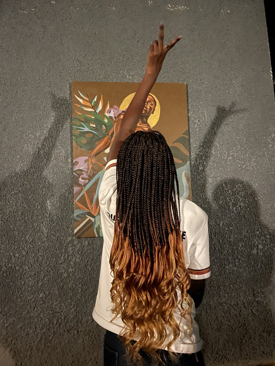 QueenAkidi's tweet photo. Yesterday’s #NgomaExperience was really  informative and entertaining, besides that,  

I’m so… in love with this hair style ( pony curls) from .@DarlingUg ! This experience happens every Tuesday evening.@Parachichi_Kla ! 

#NgomaExperience 
#FindYourBeautiful 
#TourismandPeace https://t.co/vcS8JQs8Mh
