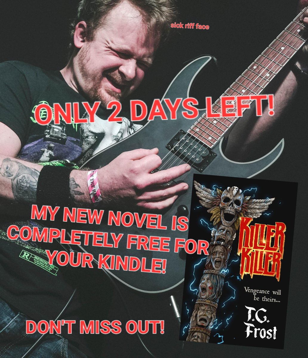 Not long left! Head over to Amazon and get your FREE horror novel whilst you still can!
#indiehorror #indienovel #indiebook #indieauthor #indiewriter #promotion #selfpromotion #freebook #kindlebooks #kindlehorror #supportindieauthors #horrorfans #readers