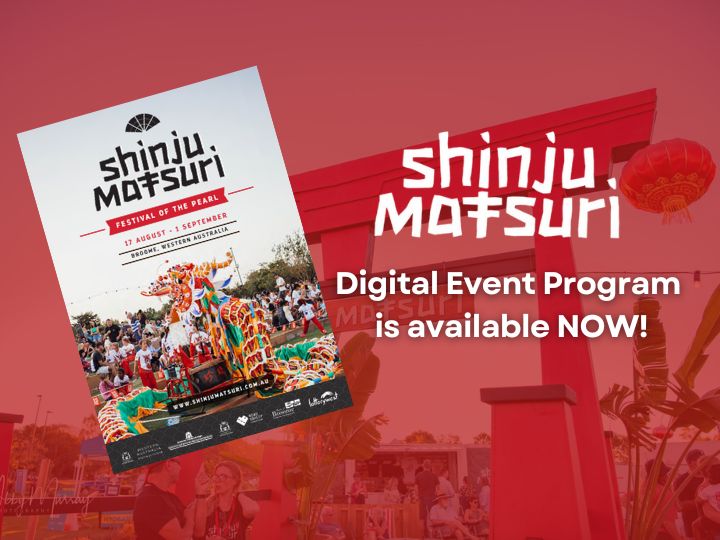 The full event program for the 2024 Shinju Matsuri Festival is now available. Download your free copy to find out about all the events happening in Broome > shinjumatsuri.com.au/wp-content/upl…   

<a href="/ShinjuMatsuri/">Shinju Matsuri</a>  <a href="/BroomeShire/">ShireOfBroome</a> #visitbroome
