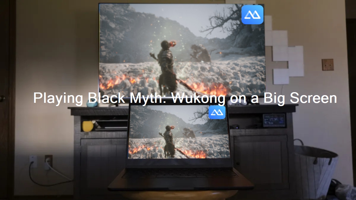 ReccloudAI's tweet photo. Unleash the power of Black Myth: Wukong on the big screen with ApowerMirror! 🎮✨ Experience every epic battle in stunning detail by mirroring your game from PC to TV. #ApowerMirror #BlackMythWukong #GamingCommunity 
https://t.co/4IuyfX19gY https://t.co/1xEDt5JAgR
