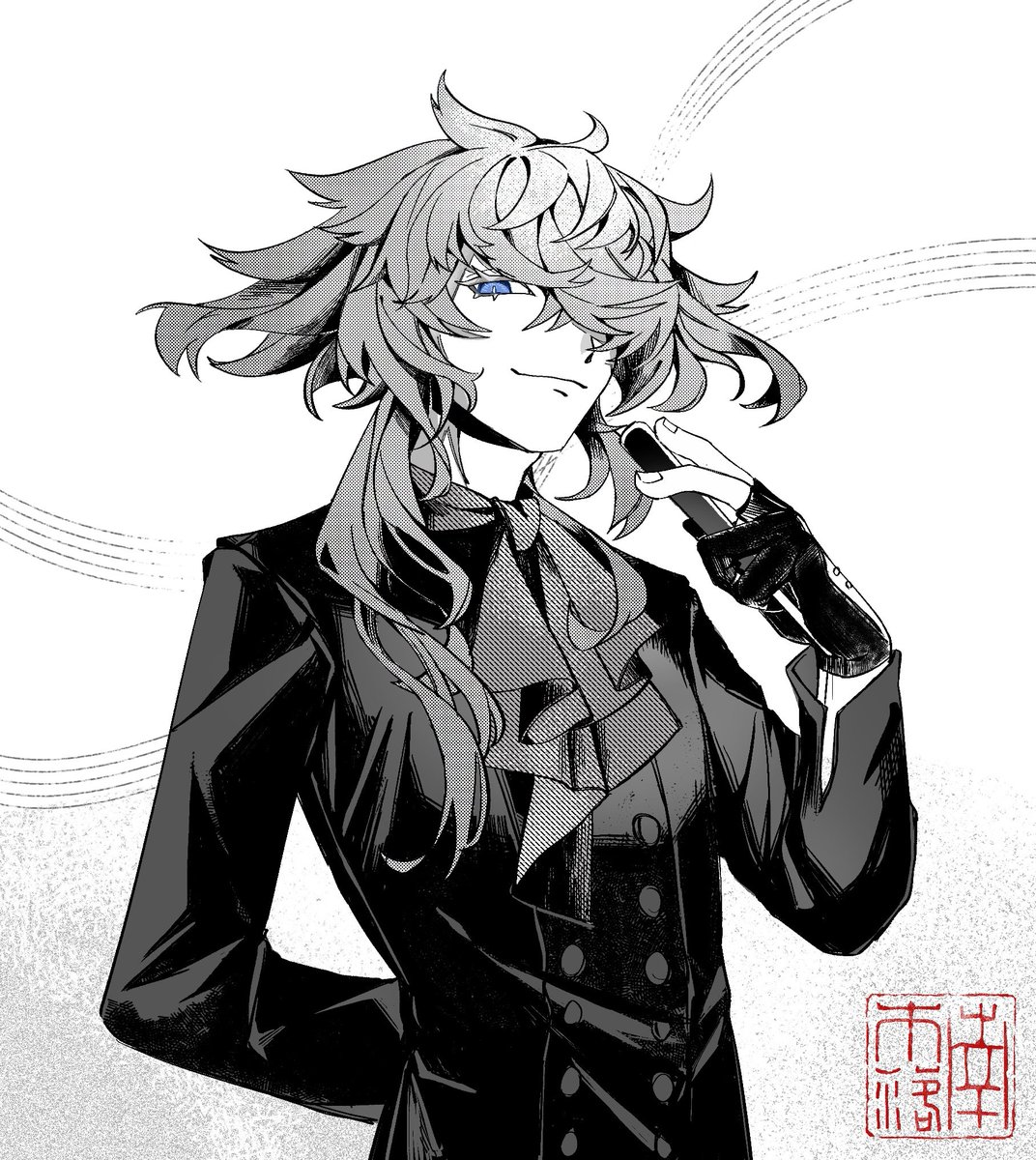 yukapacill39429's tweet photo. #刀剣乱舞 #一文字則宗 監察官 https://t.co/puYiFBgJSq