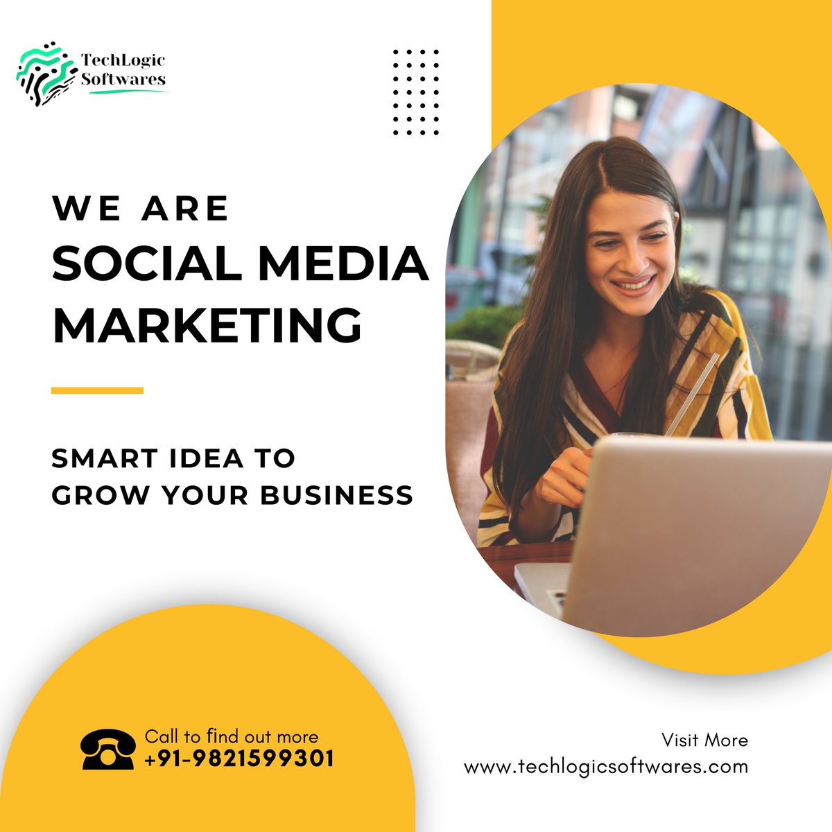 TechlogicS85913's tweet image. Swapping boring posts for engaging content? Let us take your social media game to the next level! ๐
.
.
.
โ๏ธ 9821599301
.
.
.
#Techlogicsoftwares #Techlogic #ITcompany #Softwares #Transformation #SocialMediaMarketing
#DigitalMarketing
#ContentCreation
#BrandAwareness
#SMM