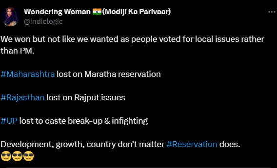 indiclogic's tweet photo. #Reservation is an 'Evil' that no #Democratic Govt. can manage to modify, much less eliminate, without being themselves eliminated.
So
Don't fret if #Modi had to take back the #LateralEntryAdvertisement
It is not the PM but the system that has gone defunct & needs change.
🤔🤔🤔 https://t.co/5DBsWhtb9l